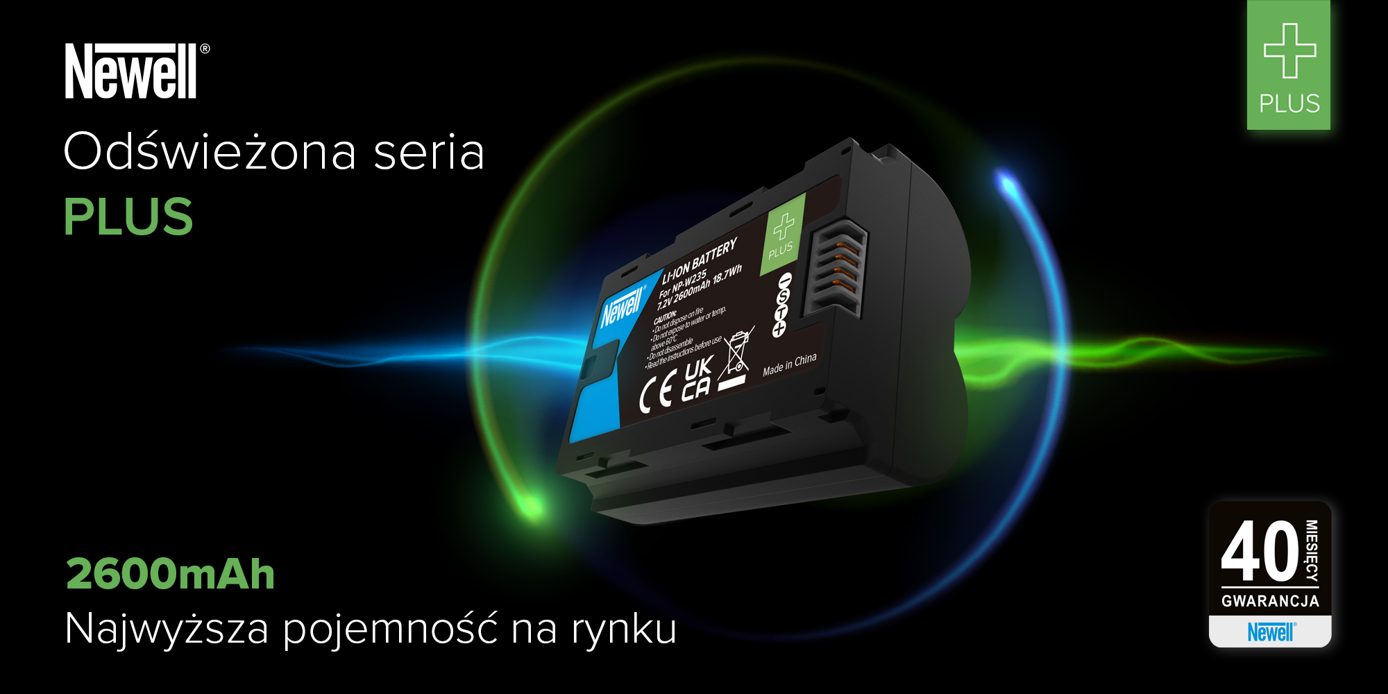 Akumulator Newell Plus zamiennik NP-W235 do Fujifilm